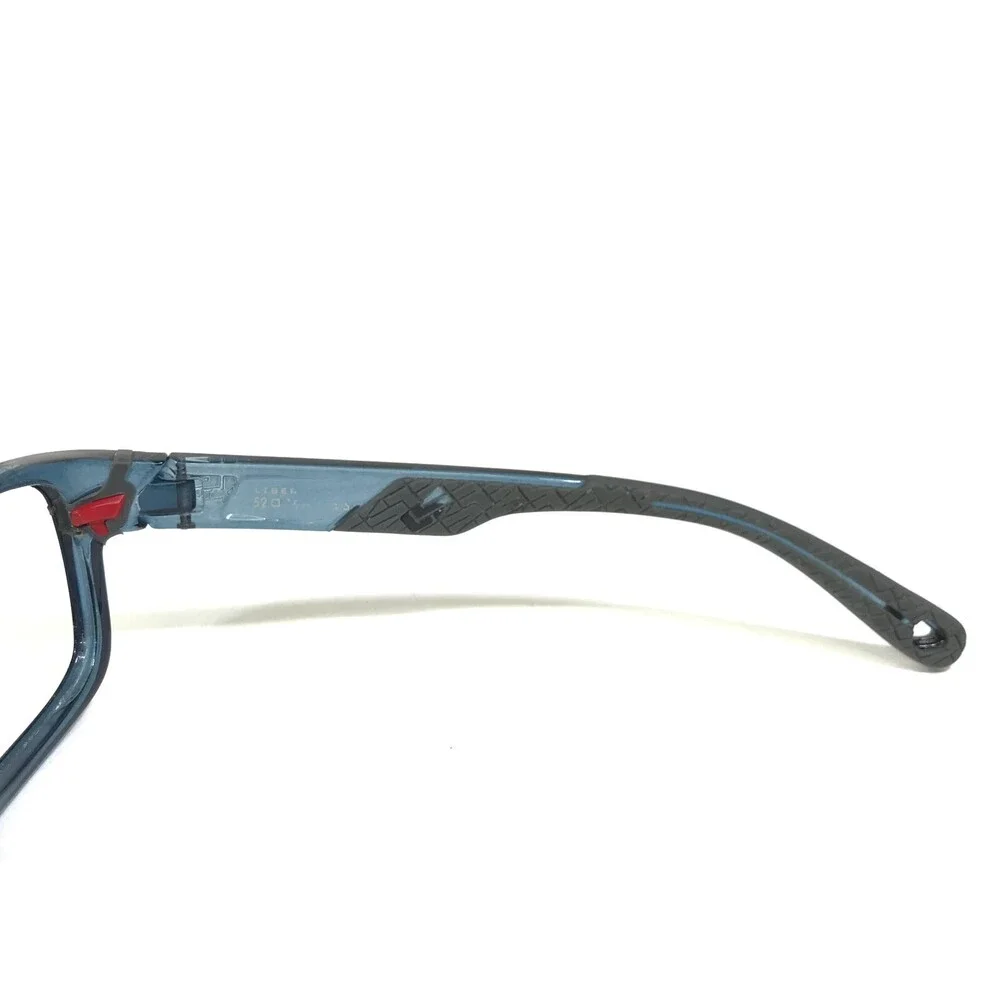 Rec Specs Athletic Goggles Frames Y10 651 Clear Blue Square Full Rim 52-16-125